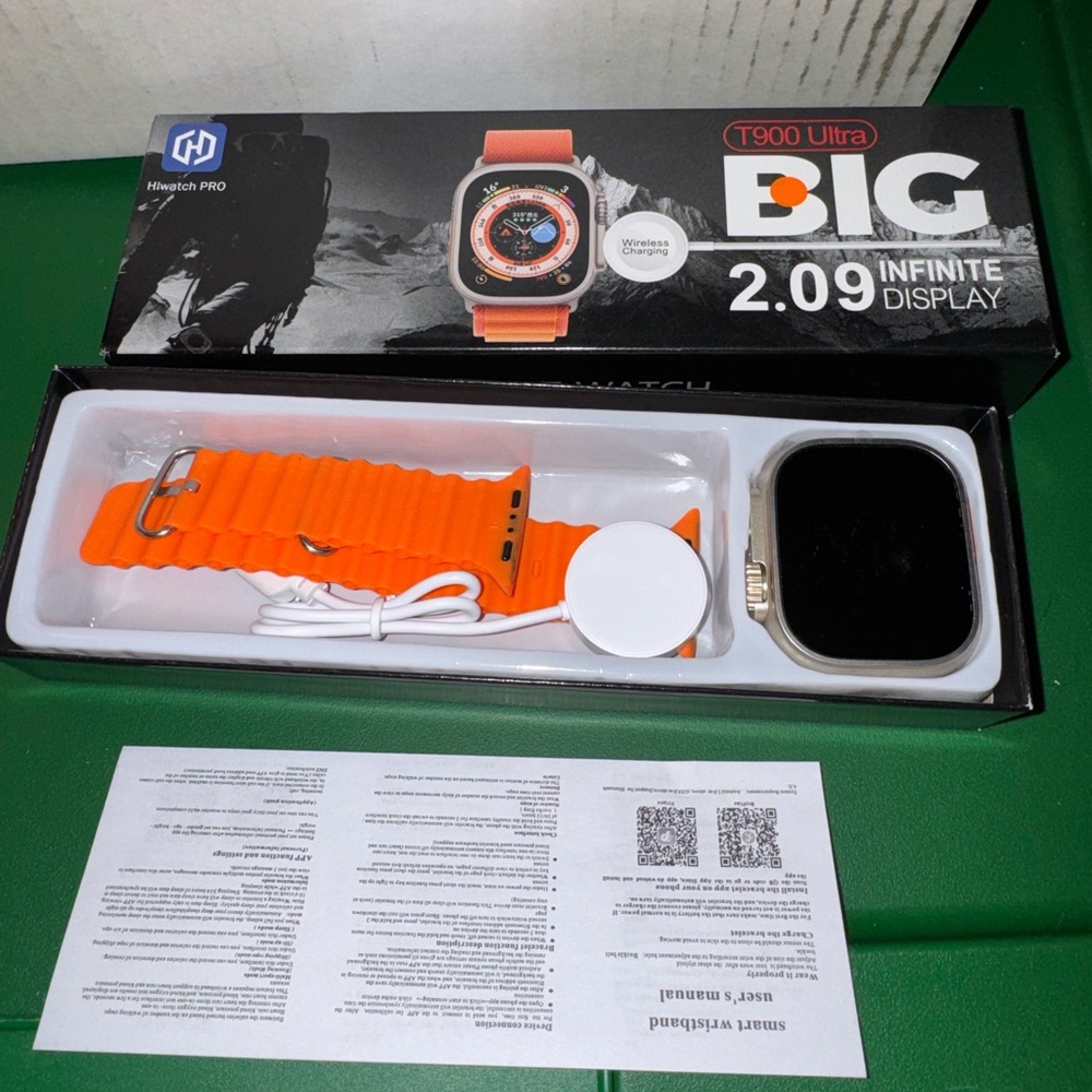 Smartwatch - Orange - Picture 2 of 3